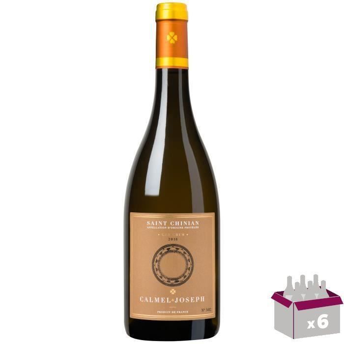 Calmel & Joseph 2019 Saint Chinian - Vin blanc de Languedoc-Roussillon x6