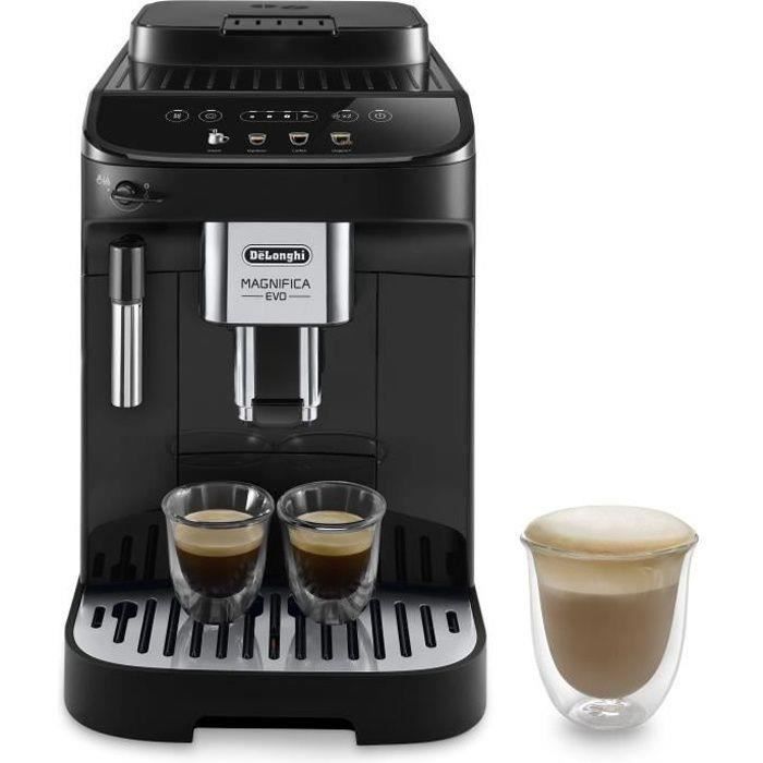 Delonghi Ecam290.22.b - Machine à Café Expresso Broyeur Magnifica Evo - 1450w - 3 Boissons - 1,8l - 250g De Grains