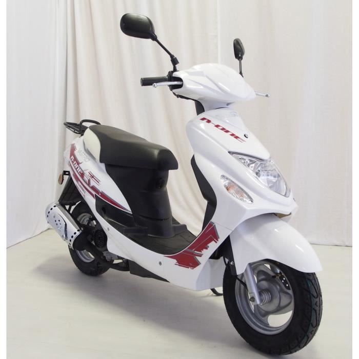 VASTRO Scooter 50cc R One 4 Temps Blanc garantie 2 ans pièces et main d'œuvre