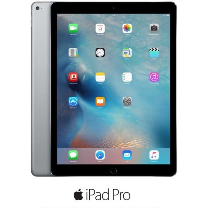 Apple iPad Pro - MLMY2NF/A - 9,7'' - iOS 9 - A9X 64 bits - ROM 256Go - WiFi/Bluetooth - Gris Sidéral