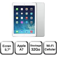 iPad Air Cellular Wi-Fi Argent 32Go (MD795NF/B)