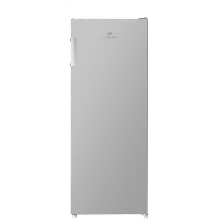 CONTINENTAL EDISON Congélateur armoire 166L, Total No Frost L 54 cm x H 144,3 cm, Silver