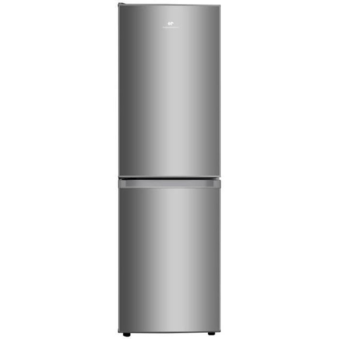 CONTINENTAL EDISON CEFC193NFS Réfrigérateur combiné 193 L (129 L + 64 L) Total No Frost L 48,5 cm x P 57,5 cm x H 160 cm Silver