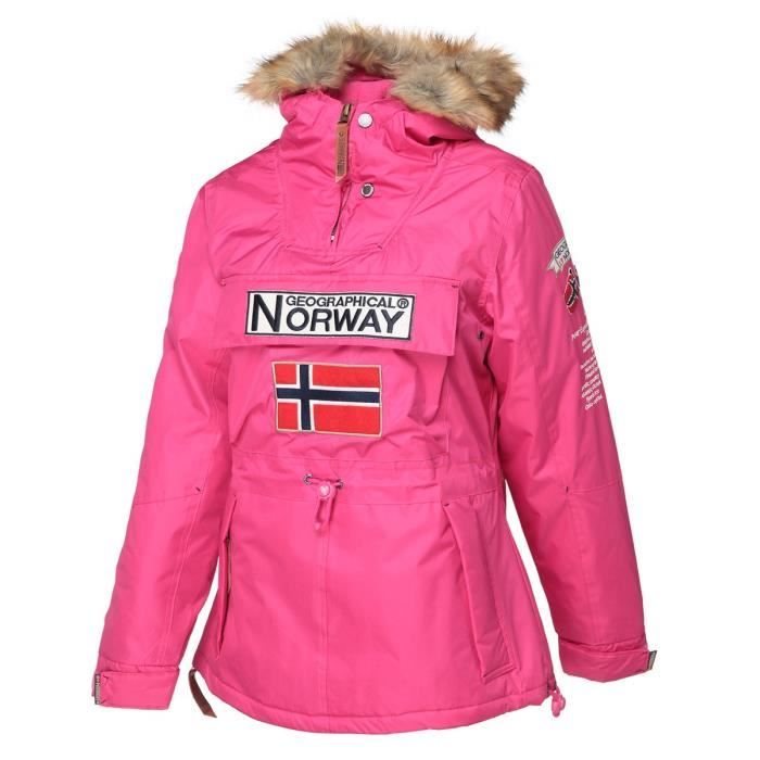 GEOGRAPHICAL NORWAY Parka Boomera New 056 - Femme - Fuschia