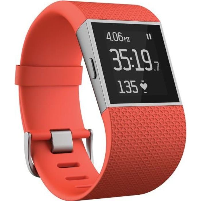 FITBIT FB501TAS SURGE Montre connectée - Taille S - Orange