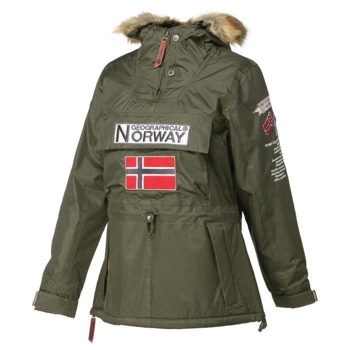 GEOGRAPHICAL NORWAY Parka Boomera New 056 - Femme - Kaki