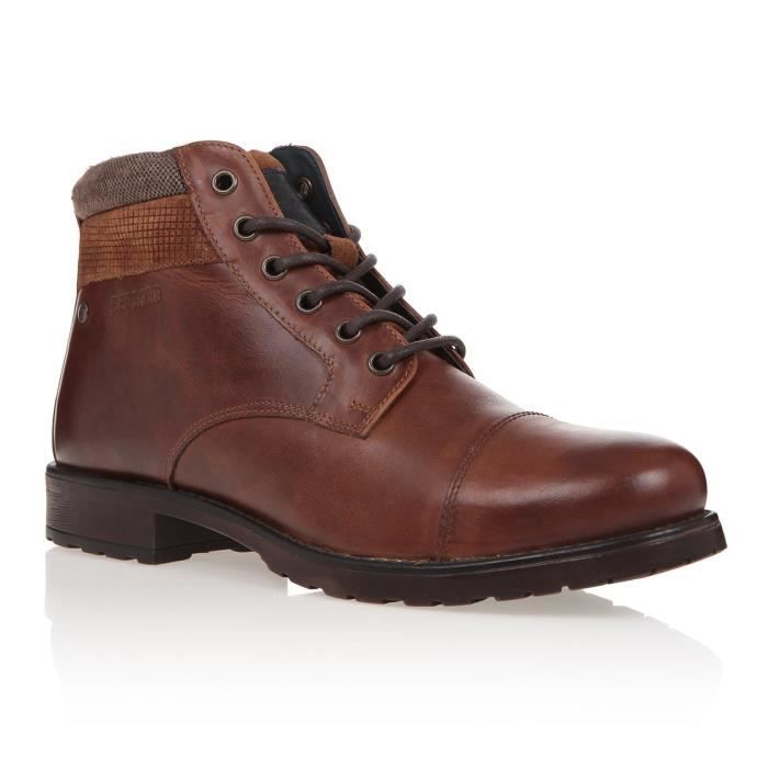 REDSKINS Bottines Exan - Homme - Marron