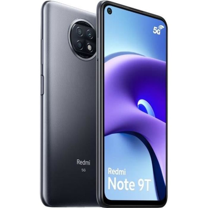 XIAOMI Redmi Note 9T 5G 128Go Noir