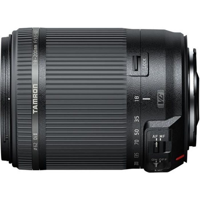 TAMRON 18-200 mm F/3.5-6.3 Di II VC Canon - Pour appareil photo numérique Reflex