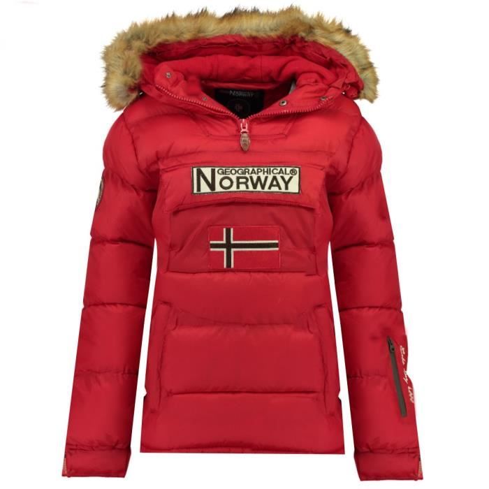 GEOGRAPHICAL NORWAY Doudoune Bianca 068 - Femme - Rouge