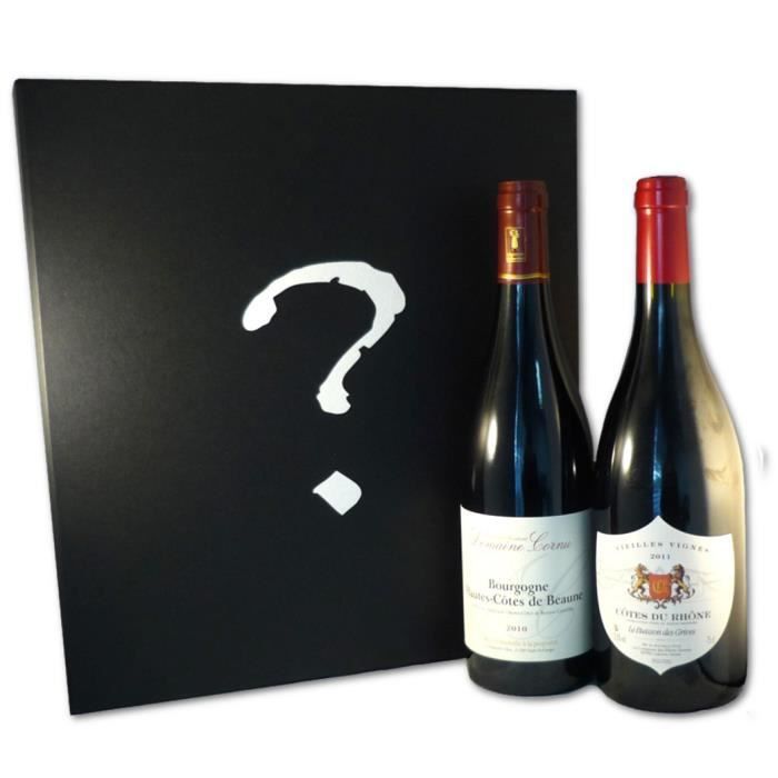 Coffret Dégustation Aveugle Rhône vs Bourgogne