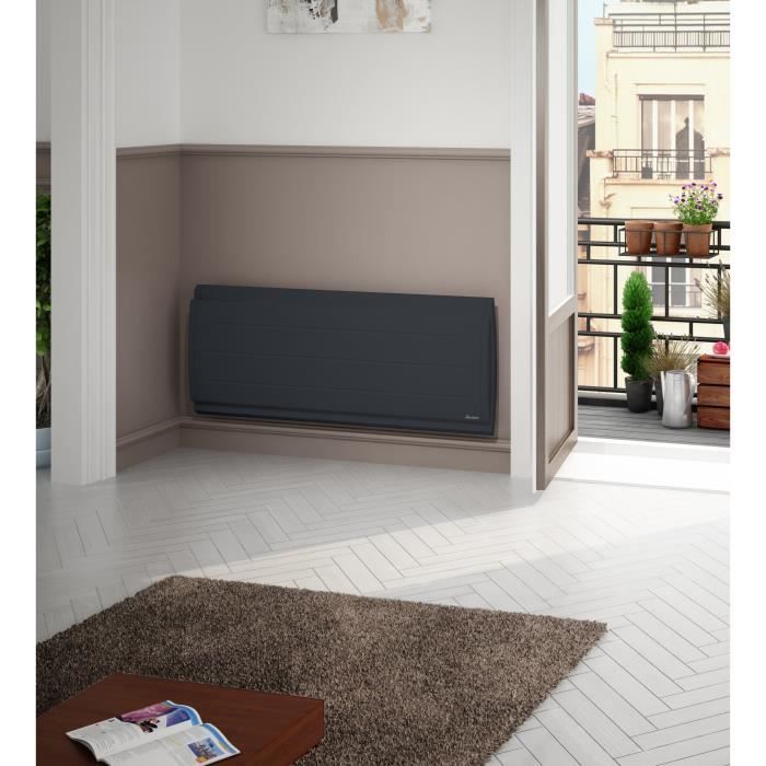 SAUTER Radiateur bas à inertie fonte Bolero Auto 1000 W