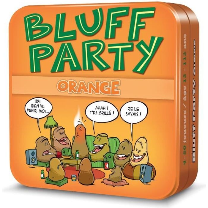 Bluff Party - Pack Orange - Jeu de société - ASMODEE