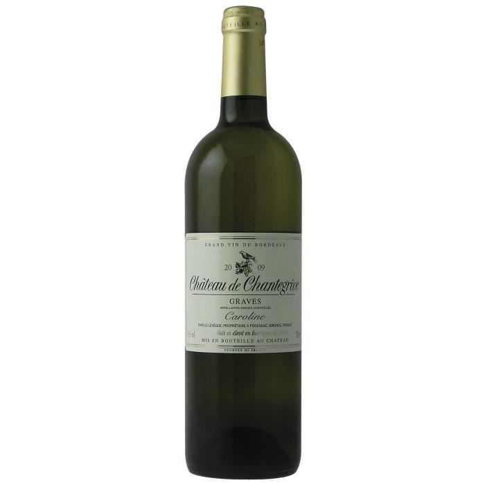 Château de Chantegrive Caroline 2009 Graves - Vin blanc de Bordeaux