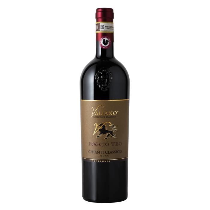 Valliano Poggio Téo 2012 Chianti Classico - Vin rouge d'Italie
