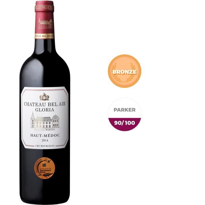 Château Bel Air Gloria 2014 Haut Médoc - Vin rouge de Bordeaux