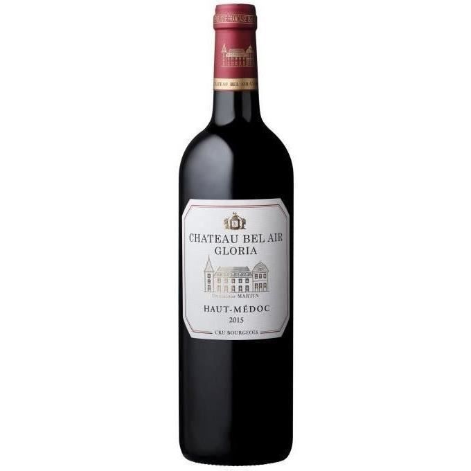 Château Bel Air Gloria 2015 Haut Médoc Cru Bourgeois- Vin rouge de Bordeaux