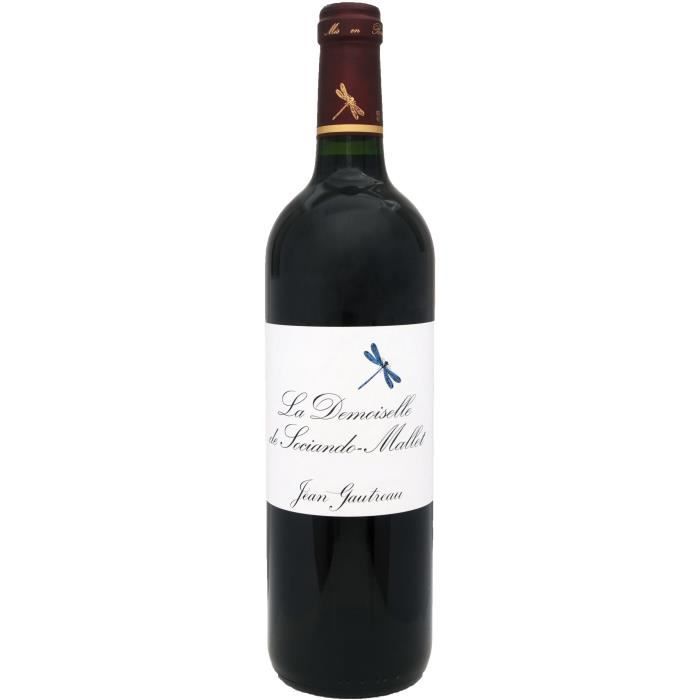 La Demoiselle de Sociando Mallet 2015 Haut Médoc - Vin rouge de Bordeaux