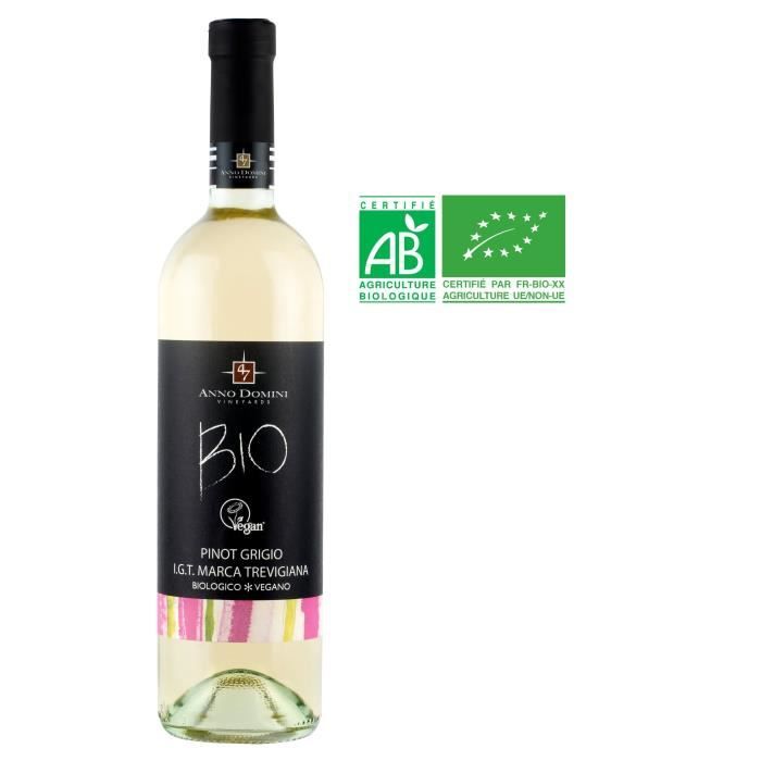 Anno Domini 2017 Pinot Grigio Vegan Vin d'Italie Bio - Blanc - 75 cl