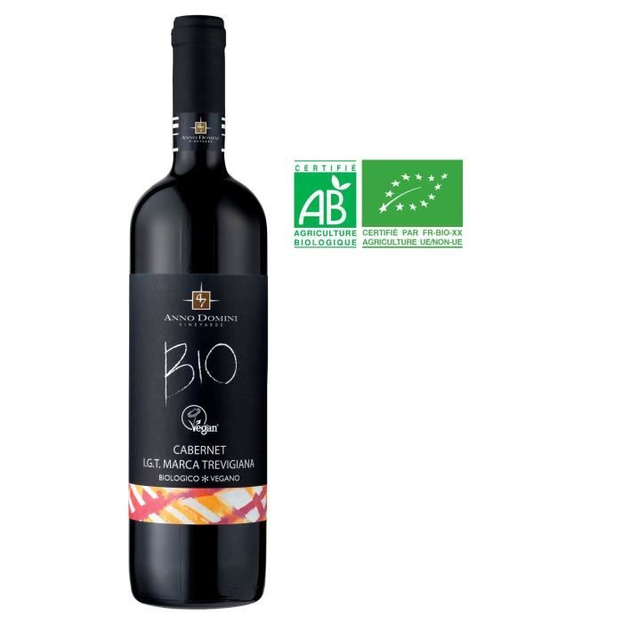 Anno Domini Cabernet Sauvignon Vegan - Vin rouge d'Italie - Bio