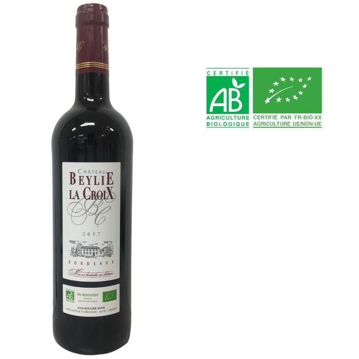 Château Beylie La Croix 2017 Bordeaux - Vin rouge de Bordeaux - Bio