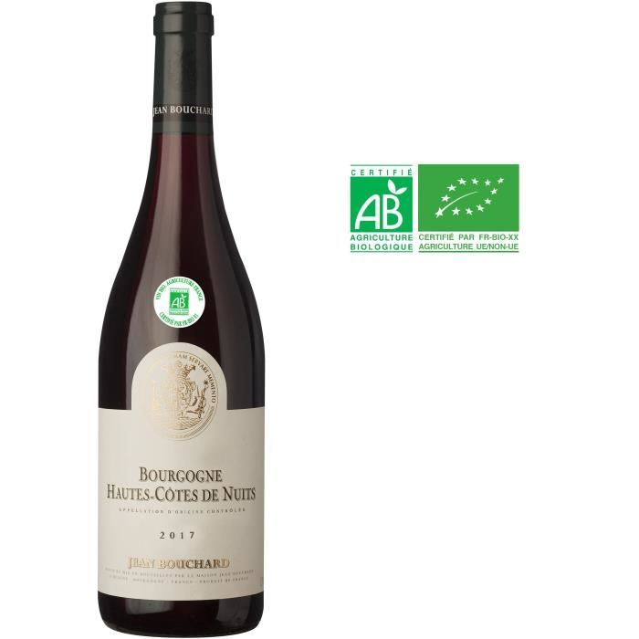 Jean Bouchard 2017 Bourgogne Hautes-Côtes de Nuits - Vin rouge de Bourgogne - Bio