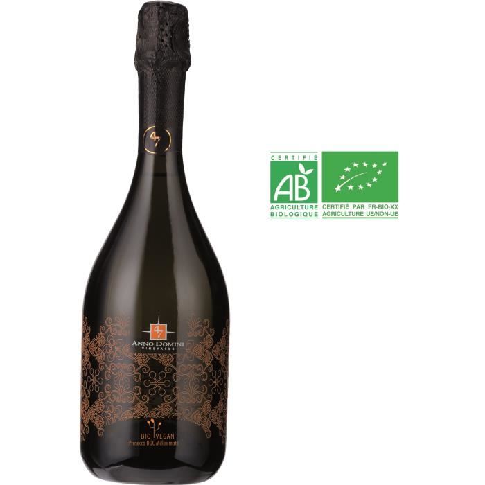 Anno Domini 2018 Prosecco - Vin blanc effervescent d'Italie - Bio