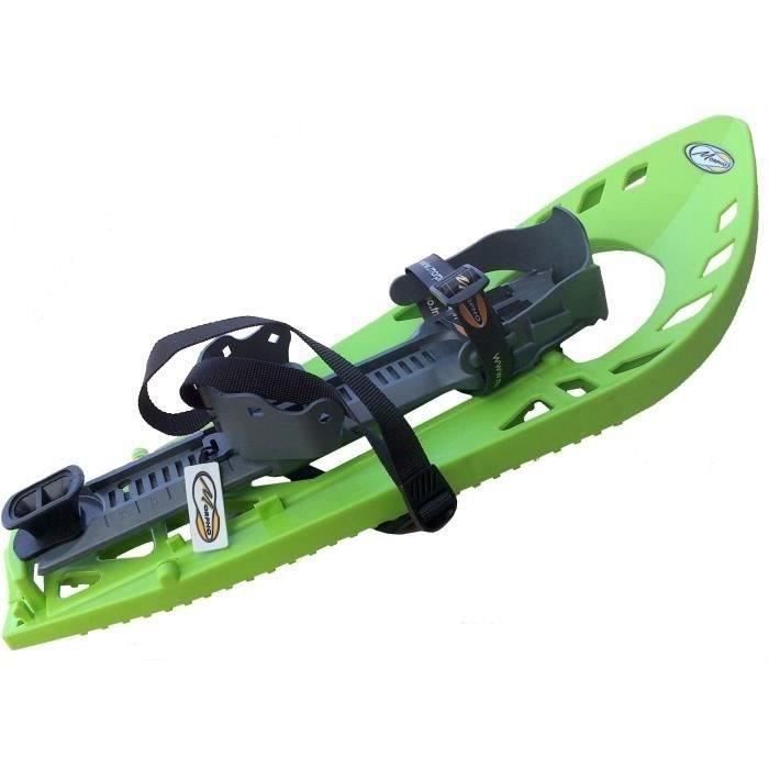 MORPHO TRIMMY Ultra Light, Paire de Raquettes à neige, Vert/Gris- Small