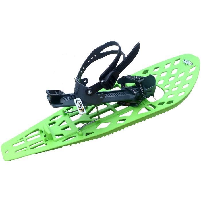 MORPHO TRIMALP Light, Paire de raquettes à neige, Vert/Gris- Large