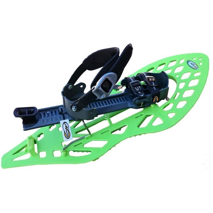 MORPHO MORPHOALP Light, Paire de raquettes à neige, Vert/Gris- Medium