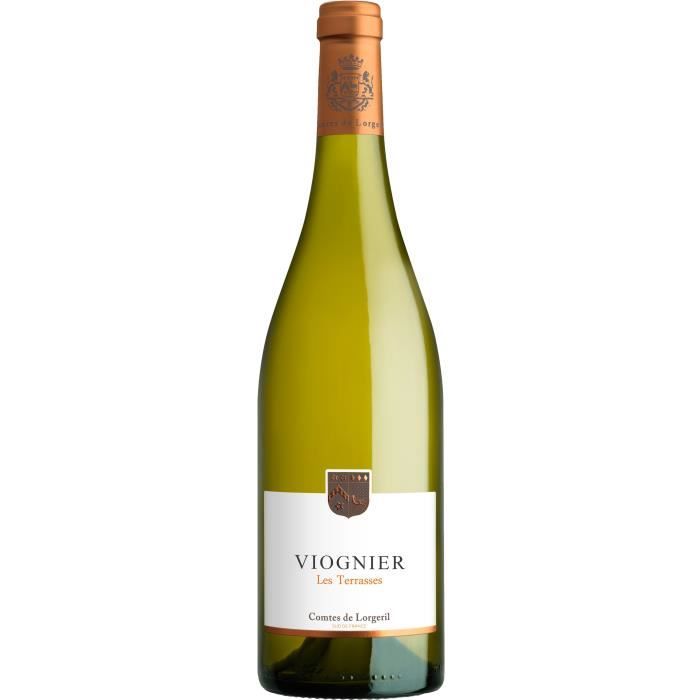 Vignobles Lorgeril Les Terrasses Viognier 2020 Pays d'Oc - Vin blanc de Languedoc-Roussillon