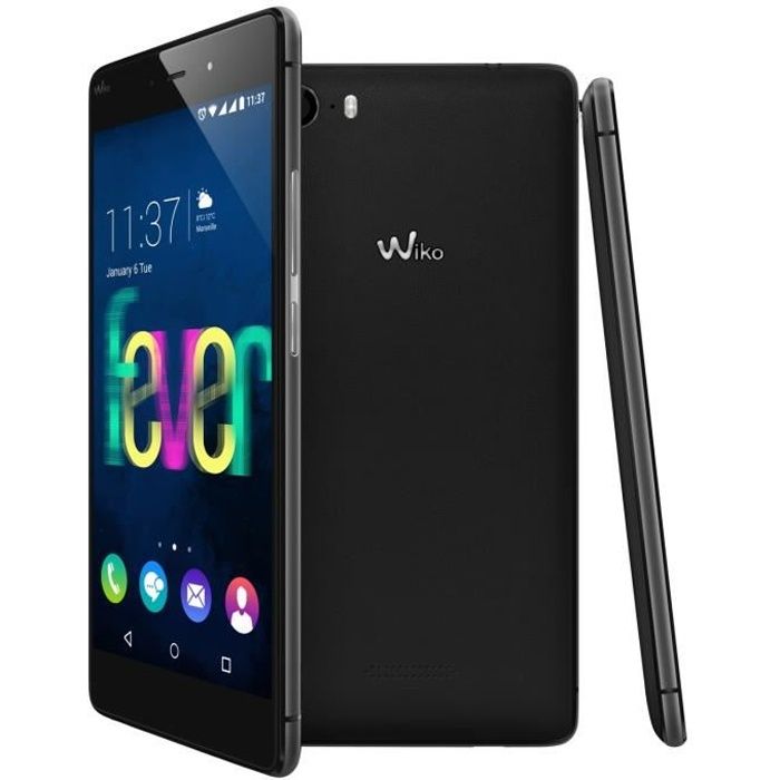 Wiko Fever Noir Gris