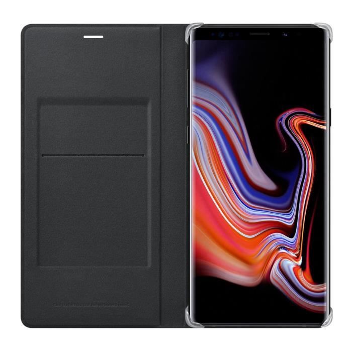 SAMSUNG Flip Wallet cuir Noir