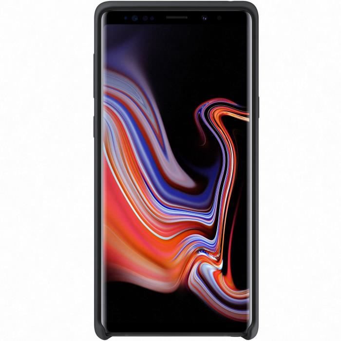Samsung Coque Silicone Note9 - Noir