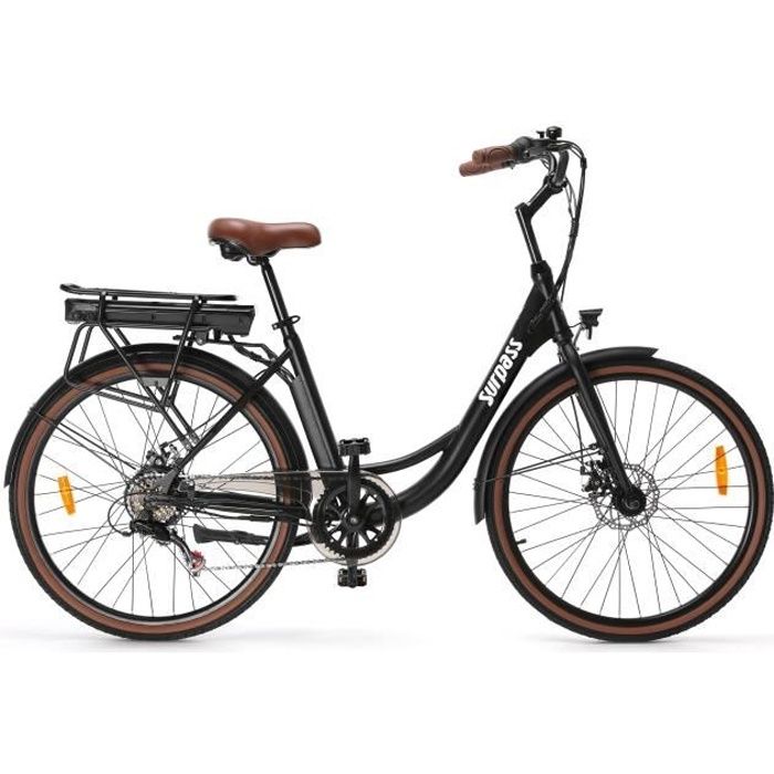 Electric bike SURPASS SURVAEVILLENOIR 26 '' Black 6 speeds