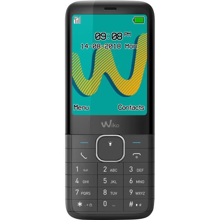 WIKO Riff 3 Plus Noir