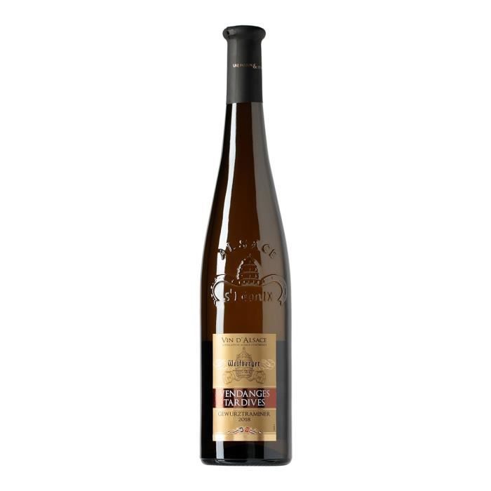 Wolfberger Vendanges Tardives 2017 Gewurztraminer - Vin blanc d'Alsace