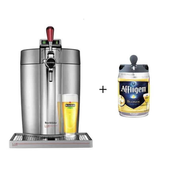 KRUPS VB700E00 Beertender Beertender Loft + 1 fût Affligem