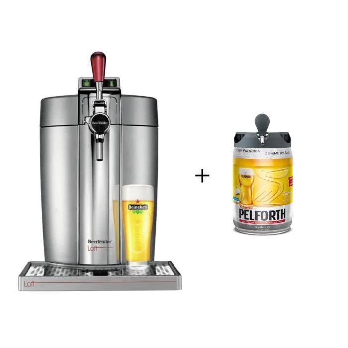 KRUPS VB700E00 - Beertender Loft + 1 fût Pelforth