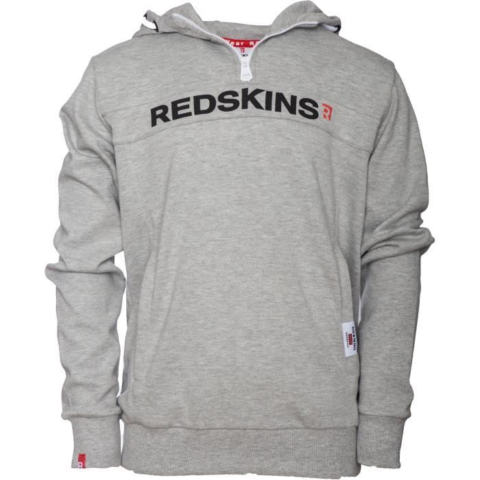 REDSKINS Sweat à Capuche Johnston Gris Garçon