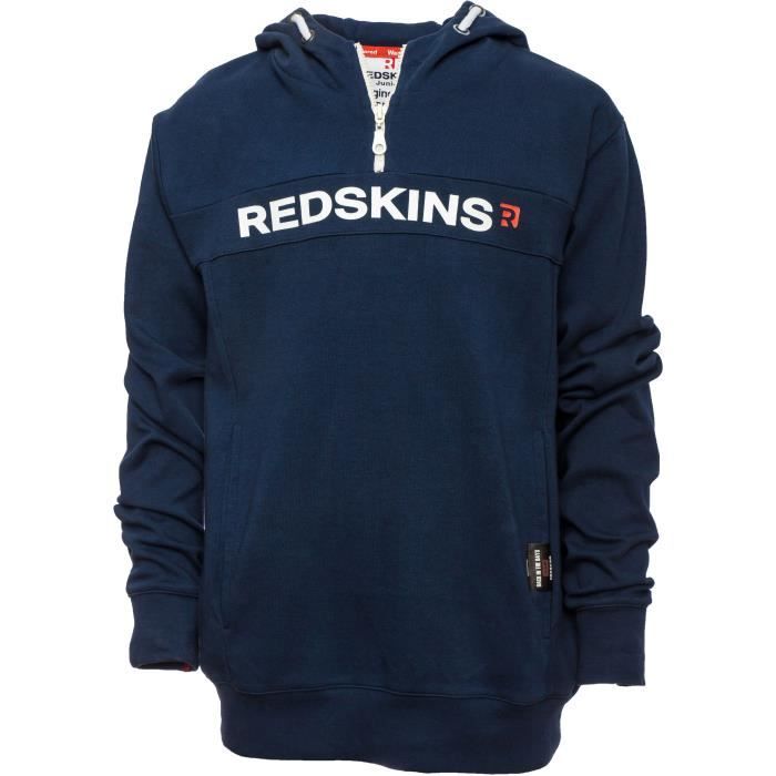 REDSKINS Sweat à Capuche Johnston Marine Garçon