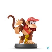 Figurine Amiibo - Diddy Kong N°14 • Collection Super Smash Bros.