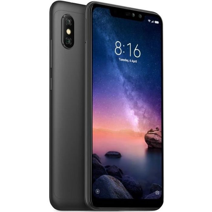 XIAOMI Redmi Note 6 Pro noir 32Go