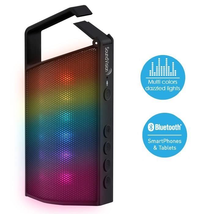 SOUND VISION SV Hook Enceinte bluetooth portable multi-colors
