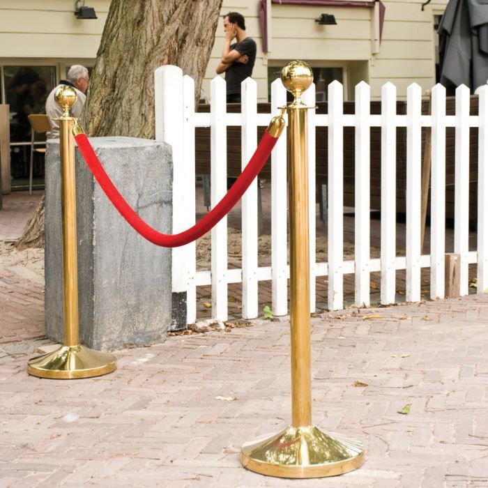 Cordon 1.5 m Rouge embouts or