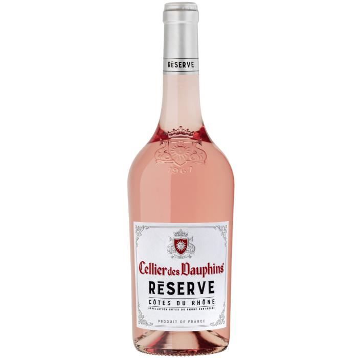 Cellier des Dauphins Réserve 2020 Côtes du Rhône - Vin rosé de la Vallée du Rhône