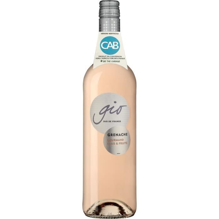 Gérard Bertrand Gio Grenache Rosé IGP Pays d'Oc - Vin rosé du Languedoc-Roussillon