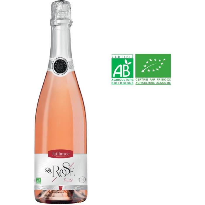 Jaillance VMQTA Muscat - Vin mousseux rosé - Bio