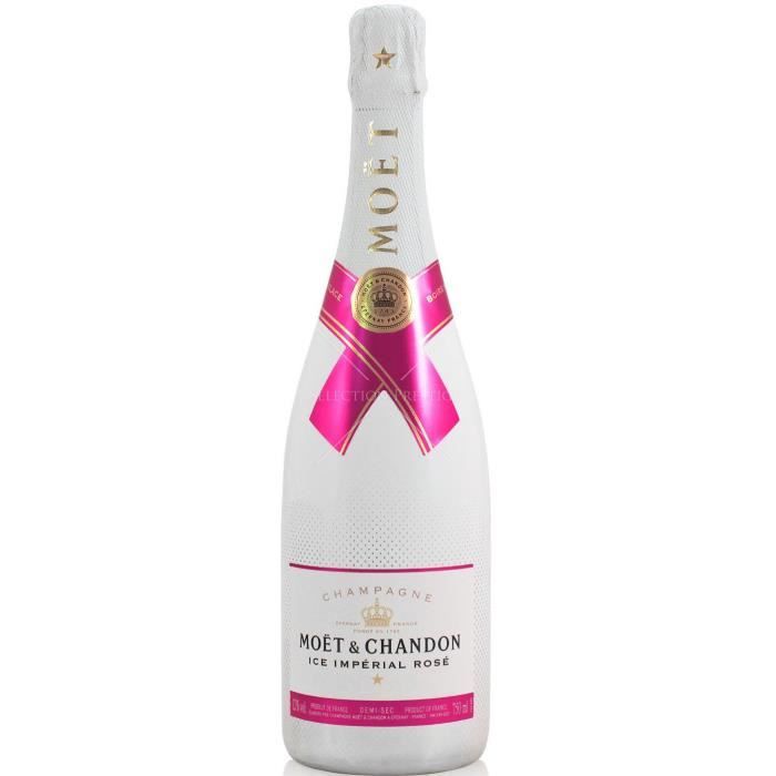 Champagne Moët & Chandon Ice Impérial Rosé Demi-sec - 75 cl