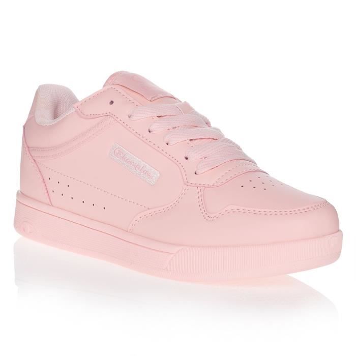 CHAMPION Baskets Basse New Court Full Pu Rose Femme